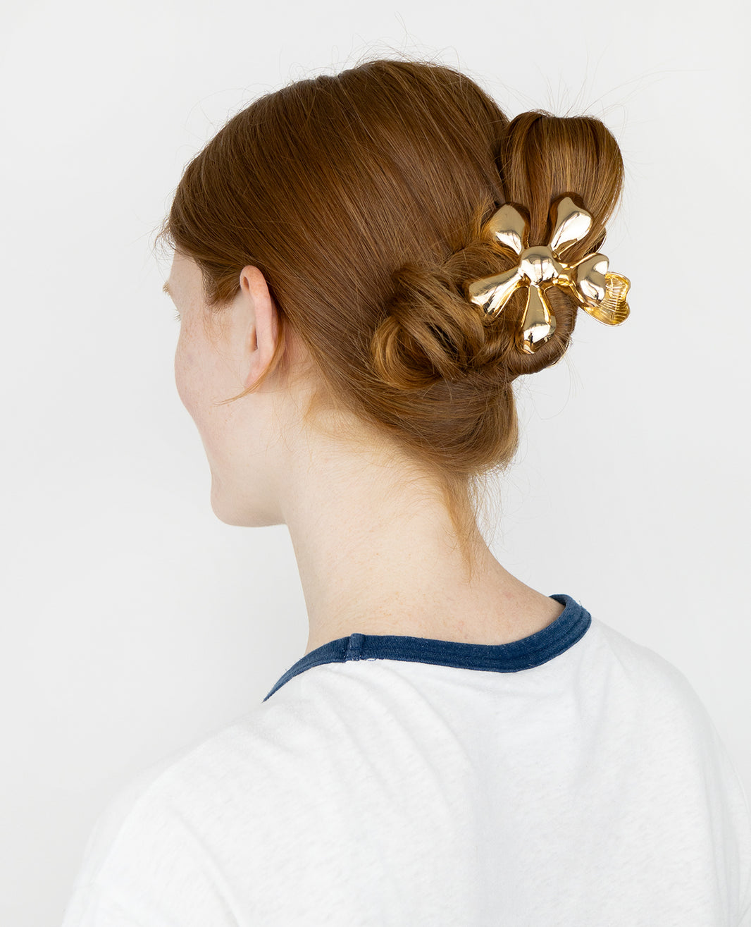 Flower Clip Gold
