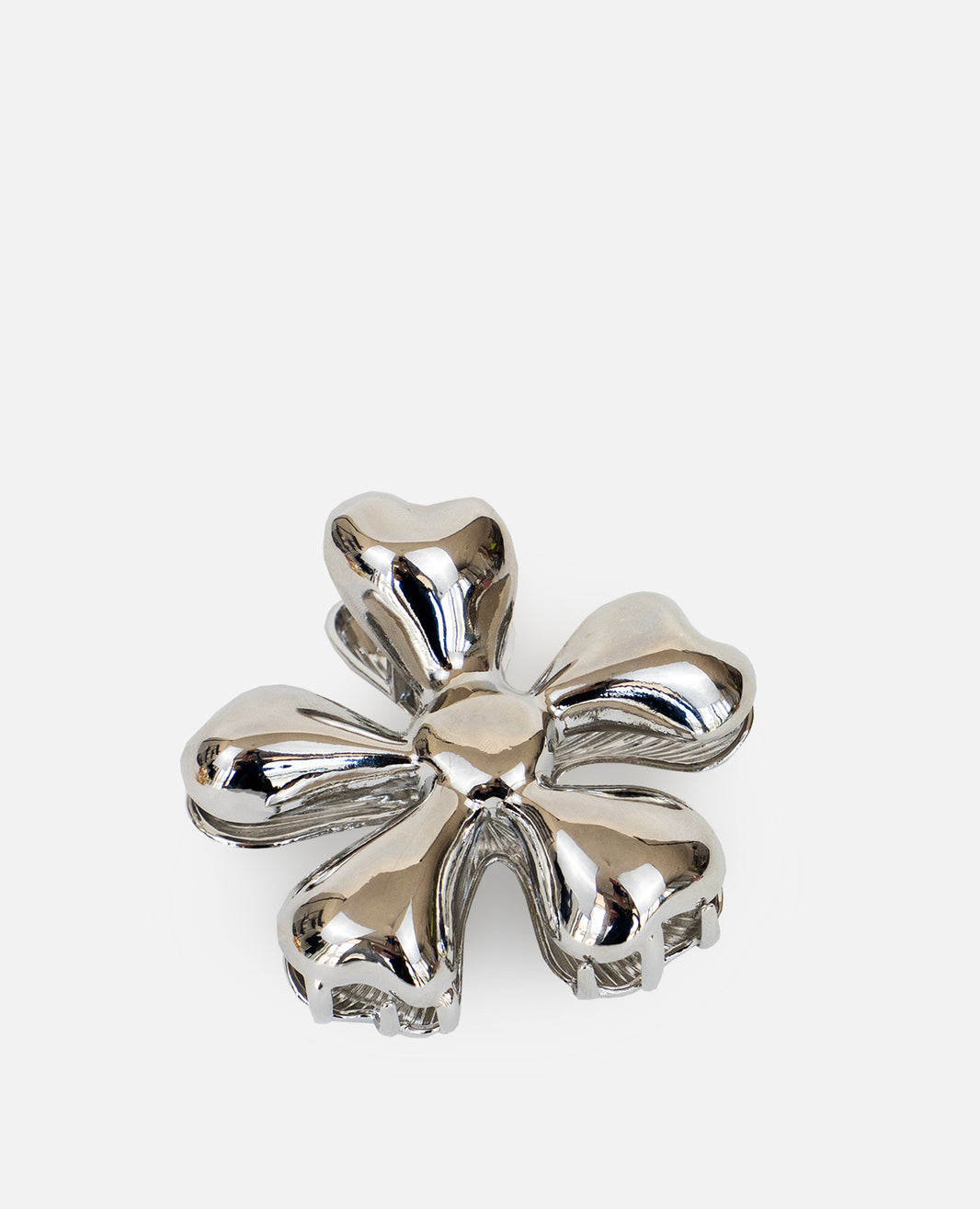 Flower Clip Silber
