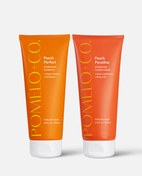 Après-shampoing Nourrissant Peach Paradise De Pomelo + Co - 250 Ml - Neuf Authentique (bouchon Légèrement Cassé)